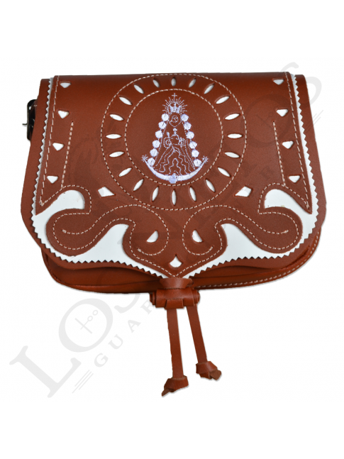Bolso Amazonas Virgen del Rocío | Contraste blanco 2