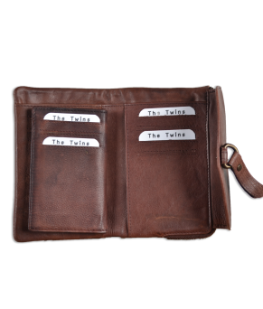 Billetero señora NIC06942| Color marrón