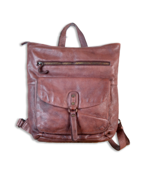 Mochila de Cuero NIC06939| Color cuero