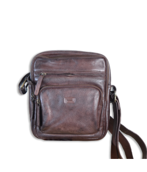 Bolsito Bandolera Cuero WAL05721 | Color roble