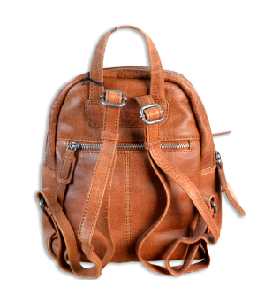 Mochila de Cuero CRA00| Color cuero