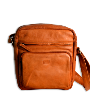 Bolsito Bandolera Cuero WAL05720| Color cuero