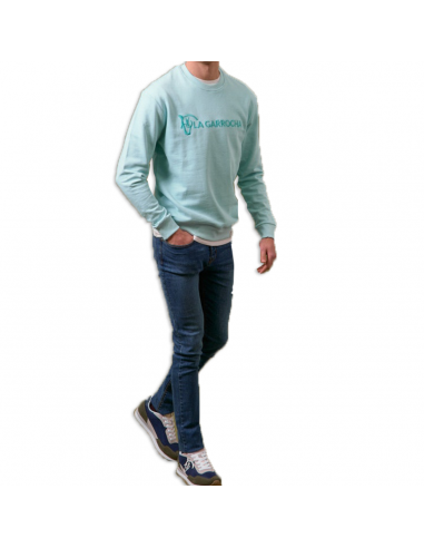 Sudadera básica 'La Garrocha' | Agua