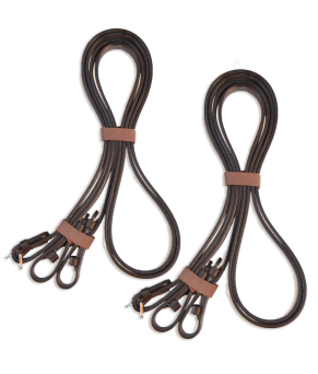 Cabezada inglesa doma 'Los Nietos Dressage' con doble rienda | Varios colores