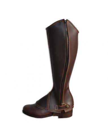 Polaina de Doma Modelo Serraje Oscuro...